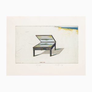 Werner Nöfer, Komposition, 1976, Lithographie