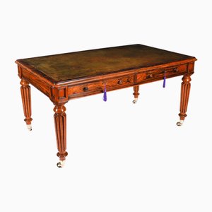 Antique George IV Goncalo Alves Writing Table, 1800s