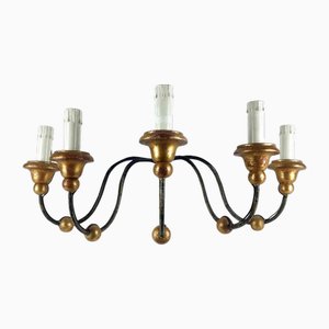 Five-Light Iron Wall Lamp