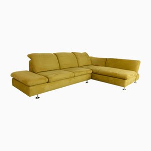 Taoo Corner Sofa in Yellow-Green Fabric from Willi Schillig