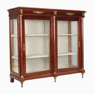 Bücherregal aus Mahagoni im Empire-Stil