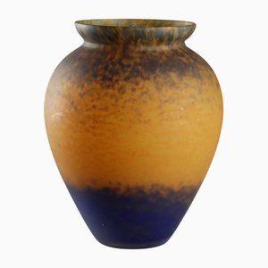Vase in the style of Muller Frères