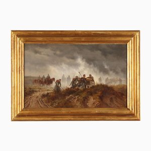 Charles Humbert, Landschaft, Öl auf Leinwand