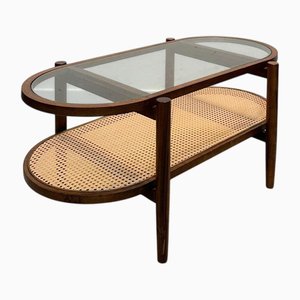 Couchtisch aus Rattan