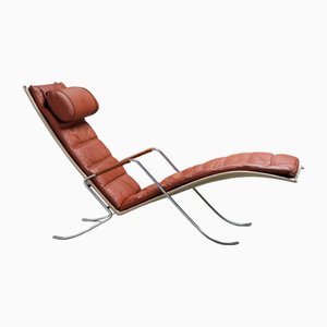 Chaise FK87 Grasshopper par Fabricius et Kastholm pour Alfred Kill, Danemark, 1960s