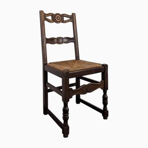 Chaises Brutalistes de DLG Dudouyt, Set de 6