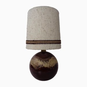 Pop Art German Ceramic Floor Lamp from Pan Keramik, 1970s