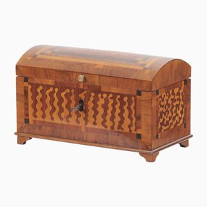 French Box with Brass Knob, 1850s