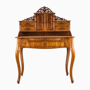Louis Philippe Walnut Secretary Desk