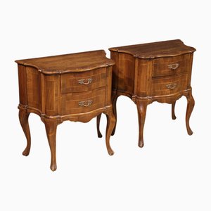Mid-20th Century Venetian Bedside Tables, 1950, Set of 2
