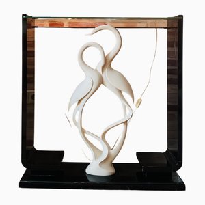 Consolle vintage scultorea di Maison Jansen, anni '70