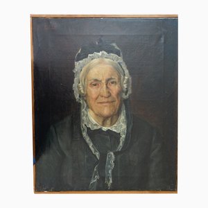 Sallé, Portrait of a Lady, 19th Century, Oil Painting