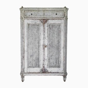 Comò antico gustaviano dipinto, Svezia, 1850