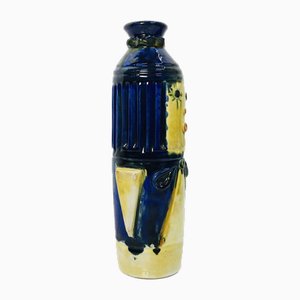 Industrial Artist Ceramic Vase by Erzsébet Fórizsné Sárai, Hungarian, 1970s