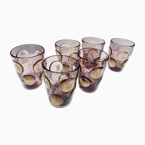 Tequila Murano Glasses by Mariana Iskra for Ribes Studio, 2004, Set of 6