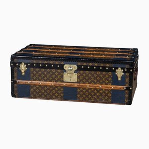 Antiker 20. Jh. Kabinenkoffer aus Monogram Canvas von Louis Vuitton, Frankreich, 1920