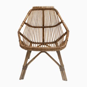 Vintage Bamboo Chair, 1950s