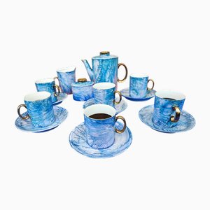 Karolina Porzellan Kaffeeservice, 1960er, 17 . Set