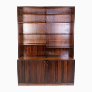 Bookcase in Rosewood by Frode Holm for Illums Bolighus, Copenhagen, 1960