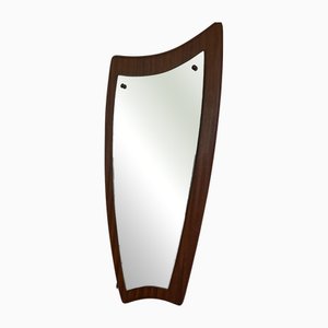 Vintage Danish Teak Mirror, 1960