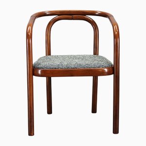 Chaise d'Appoint en Hêtre Courbé par Antonin Suman attribuée à Ton, Tchécoslovaquie, 1970s