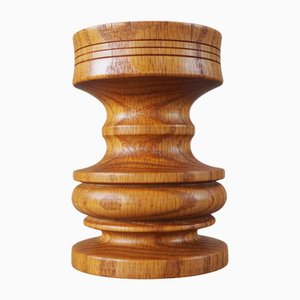 Mid-Century Wooden Candleholder, Europe, 1960s