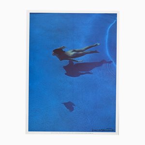 After Franco Fontana, Swimming Pools, Vintage Offset Print, 1984