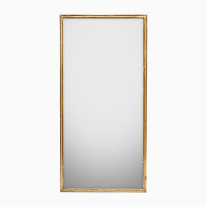 Turn-of-the-Century Rectangular Giltwood Wall Mirror
