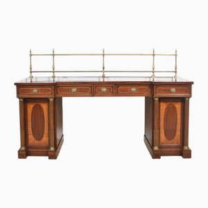 Antikes Sideboard aus Mahagoni mit Intarsien, 1800er