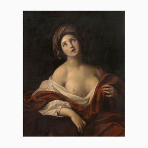 Neapolitanischer Schulkünstler, Lucretia, Frühes 18. Jh., Leinwandgemälde