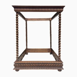 Letto a baldacchino in stile Luigi XIII