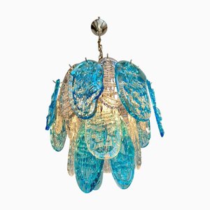 Mid-Century Modern Murano Glass Chandelier, 1970s
