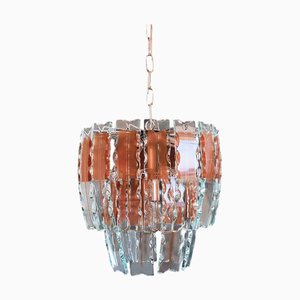 Lustre en Cristal de Murano de Fontana Arte, 1960s