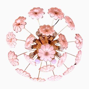 Vintage Murano Glass Flush Mount, 1960s