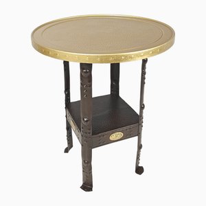 Deutscher Vintage Jugendstil Beistelltisch von Goberg, 1890er