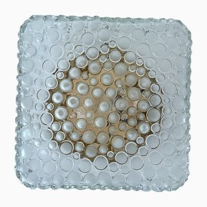 Plafonnier Vintage Bubble en Verre par Erco, 1970s