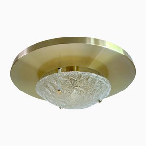 Large Ceiling Light with Murano Glass from Honsel, 1960s