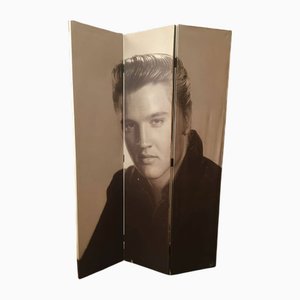 Elvis Presley Three-Panel Screen, 1980s