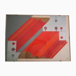 Michelangelo Conte, Composición XI / XXX, 1972, Técnica mixta