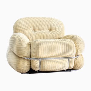 Italienischer Vintage Okay Stuhl von Adriano Piazzesi, 1970er