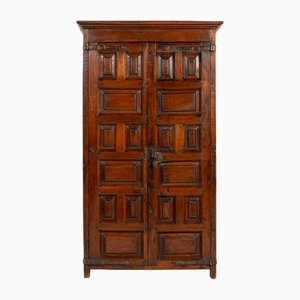 Antique Spanish Walnut Cupboard, 1700s