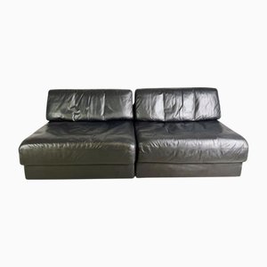 Divano modulare Mid-Century moderno di De Sede, set di 2