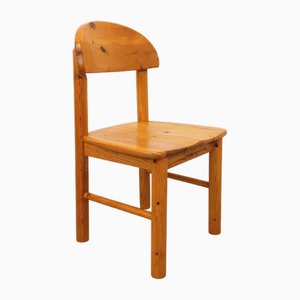 Vintage Scandinavian Chair in Pine by Rainer Daumiller, 1970s