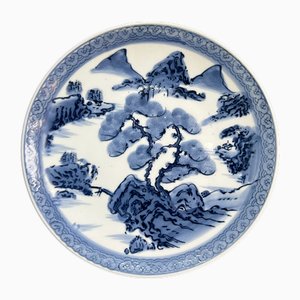 Vintage Japanese Arita Plate, 1970s