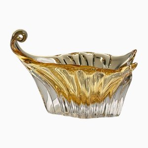 Champagne Gold Murano Vide-Poche, 1960s