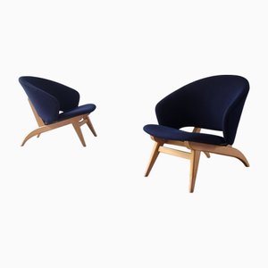 Set mit Sesseln von Theo Ruth für Artifort, 1950er