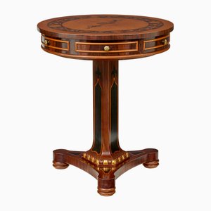 French Circular Side Table, 1990