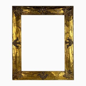Italienischer Vintage Holz Bilderrahmen