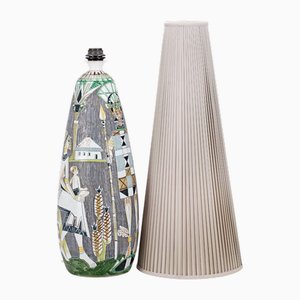 Schwedische Vintage Tischlampe von Marian Zawadski für Tilgmans, 1961