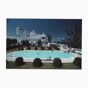 Slim Aarons, Earl Levys Castle in Giamaica, 1993, C-Print Landscape Photograph